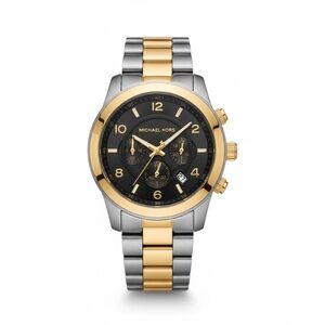 Michael Kors Two-Tone Chronograph Watch – Stainless Steel